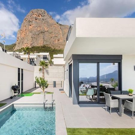 Casa Con Piscina Privada Polop Villa Eksteriør billede