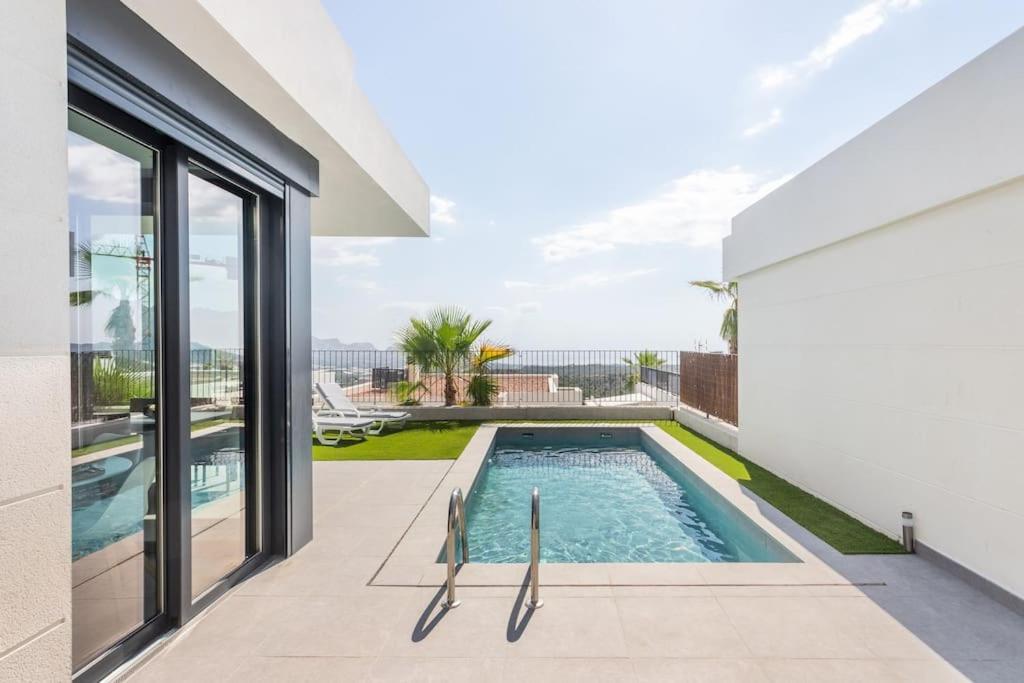 Casa Con Piscina Privada Polop Villa Eksteriør billede