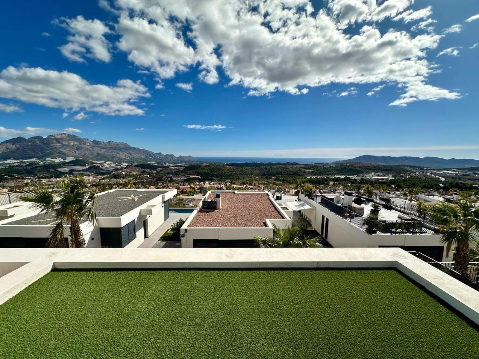 Casa Con Piscina Privada Polop Villa Eksteriør billede