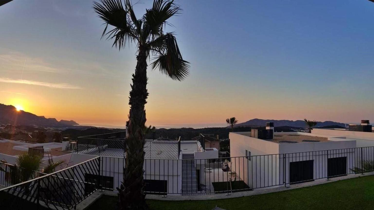Casa Con Piscina Privada Polop Villa Eksteriør billede